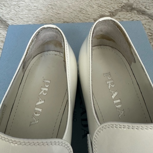 Prada Chocolate Loafers white patent - Picture 7 of 7
